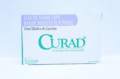 Medline NON260602 Curad Elastic Foam Tape 2inch x 5.5yds - Box of 6